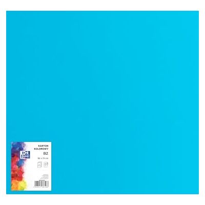 Oxford Cartón de dibujo de 50 x 70 cm/cartón para manualidades, DIN B2, cartón B2, papel para manualidades, 225 g/m², cartón Bristol, 25 hojas, color azul, 25 unidades Oxford Cartón de dibujo de 50 x 70 cm/cartón para manualidades, DIN B2, cartón B2, papel para manualidades, 225 g/m², cartón Bristol, 25 hojas, color azul, 25 unidades