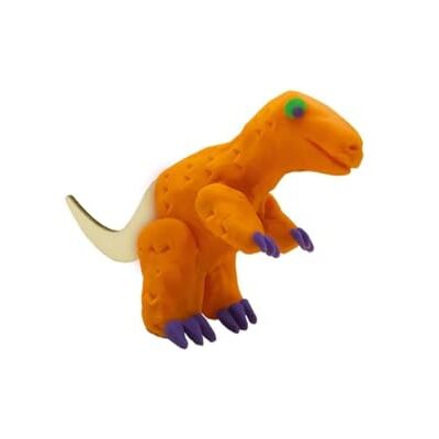 Creative Dinosaurios de masa con esqueletos de madera Kit de manualidades interactivo Creative Dinosaurios de masa con esqueletos de madera Kit de manualidades interactivo
