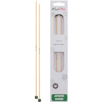 KnitPro - Bamboo - 30cm - 2.25mm - Agujas de tejer KnitPro - Bamboo - 30cm - 2.25mm - Agujas de tejer