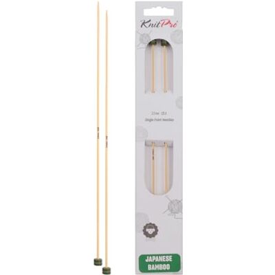 KnitPro - Bamboo - 25 cm - 2.00 mm - Aguja de tejer KnitPro - Bamboo - 25 cm - 2.00 mm - Aguja de tejer