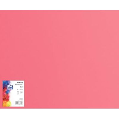 Oxford Cartón Bristol 225 g/m², Cartón de dibujo de 50 x 70 cm, DIN B2, Rosa, 25 Hojas, con Etiqueta EAN Extraíble Oxford Cartón Bristol 225 g/m², Cartón de dibujo de 50 x 70 cm, DIN B2, Rosa, 25 Hojas, con Etiqueta EAN Extraíble