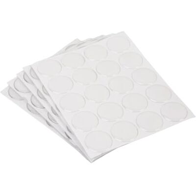 Joyingle Beadaholique 100 Pegatinas epoxi para Colgantes de Botella, 2,54 cm, Transparente Joyingle Beadaholique 100 Pegatinas epoxi para Colgantes de Botella, 2,54 cm, Transparente