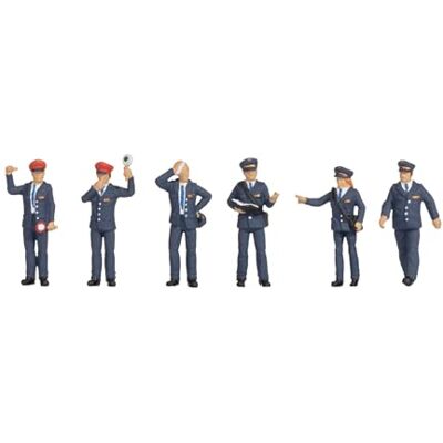 NOCH H0 Figuras de funcionarios de la República Checa, Juego de Figuras para Modelo de ferrocarril H0, diseño Realista y detallado NOCH H0 Figuras de funcionarios de la República Checa, Juego de Figuras para Modelo de ferrocarril H0, diseño Realista y detallado