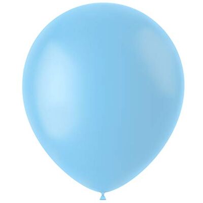 Folat Globos Powder Blue Mate 33cm 100 piezas Folat Globos Powder Blue Mate 33cm 100 piezas