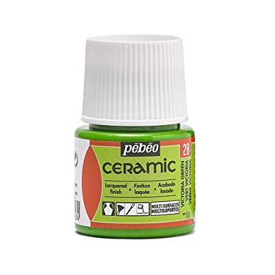 PEBEO 3253116 peinture a froid céramique flacon de 45ml vert clair PEBEO 3253116 peinture a froid céramique flacon de 45ml vert clair
