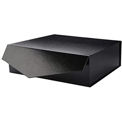 PACKHOME Caja de regalo de 14 x 24 x 4.5 pulgadas, caja de regalo grande con tapa, caja de regalo resistente, caja de regalo plegable con cierre magnético (grabado) PACKHOME Caja de regalo de 14 x 24 x 4.5 pulgadas, caja de regalo grande con tapa, caja de regalo resistente, caja de regalo plegable con cierre magnético (grabado)