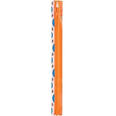 OPTI Cremallera, 100% poliéster, 00693 naranja, 75 cm OPTI Cremallera, 100% poliéster, 00693 naranja, 75 cm