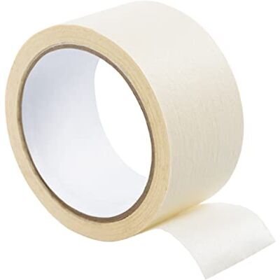 Clairefontaine Rollo adhesivo Cinta de enmascarar adhesiva blanquecina 4,8 cm x 50 m Ø 30 mm Útil para pintar Se rasga fácilmente con la mano Clairefontaine Rollo adhesivo Cinta de enmascarar adhesiva blanquecina 4,8 cm x 50 m Ø 30 mm Útil para pintar Se rasga fácilmente con la mano