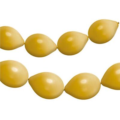 Folat Guirnalda de globos Stardust Gold Metálico 33cm 8 piezas Folat Guirnalda de globos Stardust Gold Metálico 33cm 8 piezas