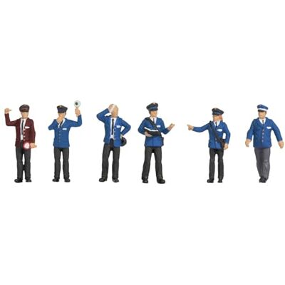NOCH Figuras H0 de funcionarios de ferrocarril de los Países Bajos, auténticas Figuras de Modelo, 1:87 (H0) para escenas ferroviarias holandesas en modelismo NOCH Figuras H0 de funcionarios de ferrocarril de los Países Bajos, auténticas Figuras de Modelo, 1:87 (H0) para escenas ferroviarias holandesas en modelismo