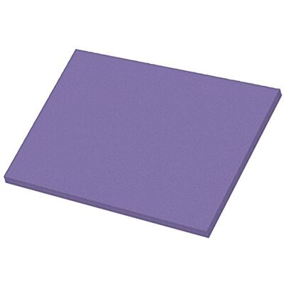 DOHE Pack de 25 cartulinas, 50 x 65 mm, color violeta DOHE Pack de 25 cartulinas, 50 x 65 mm, color violeta