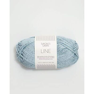 Sandnes Garn Hilo para Tejer a Mano, Algodón, Azul Claro, 50 g ca. 110 m Sandnes Garn Hilo para Tejer a Mano, Algodón, Azul Claro, 50 g ca. 110 m