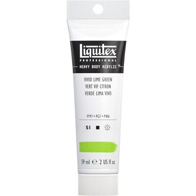 Liquitex Heavy Body Tubo De Pintura Acrílica, 59 ml, Verde Lima Vivo Liquitex Heavy Body Tubo De Pintura Acrílica, 59 ml, Verde Lima Vivo