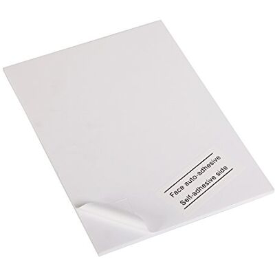 Clairefontaine Ref Cartón adhesivo con respaldo de espuma (5 hojas) Tamaño 50x65cm, Ligero y rígido, 5mm de espesor Adecuado para decoración, modelado y encuadre Clairefontaine Ref Cartón adhesivo con respaldo de espuma (5 hojas) Tamaño 50x65cm, Ligero y rígido, 5mm de espesor Adecuado para decoración, modelado y encuadre