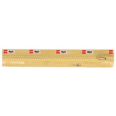 OPTI Cremallera Poliéster 00898 Marrón 55cm OPTI Cremallera Poliéster 00898 Marrón 55cm