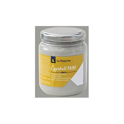 La Pajarita Pintura para Decoración y DIY, Eggshell, 1, Gris (Tokio Town) La Pajarita Pintura para Decoración y DIY, Eggshell, 1, Gris (Tokio Town)