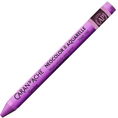 Caran d'Ache NEOCOLOR II 100 PURPURVIOLETT/PURPLE VIOLET () / Pastel 10 unidades (1er Pack)/ de cera soluble en agua/para papel, cartón, vidrio, madera, piel, tela piedra Caran d'Ache NEOCOLOR II 100 PURPURVIOLETT/PURPLE VIOLET () / Pastel 10 unidades (1er Pack)/ de cera soluble en agua/para papel, cartón, vidrio, madera, piel, tela piedra