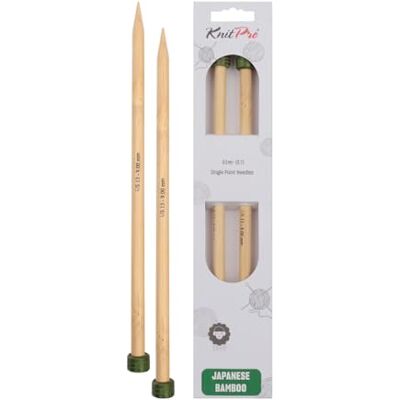KnitPro - Bamboo - 33 cm - 9 mm - Aguja de tejer KnitPro - Bamboo - 33 cm - 9 mm - Aguja de tejer