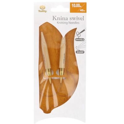 Tulip Knina Agujas Circulares Swivel 40 cm 10.00 mm 1 Unidad Tulip Knina Agujas Circulares Swivel 40 cm 10.00 mm 1 Unidad