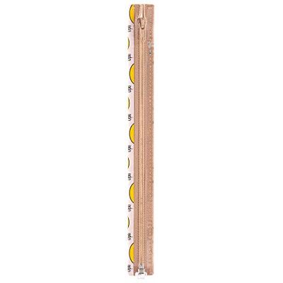 OPTI Cremallera, 100% poliéster, 00886 marrón, 75 cm OPTI Cremallera, 100% poliéster, 00886 marrón, 75 cm