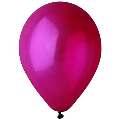 Ciao Paquete 100 globos en latex natural Premium Quality G120 (Ø 33cm / 13"), rojo bordeaux Ciao Paquete 100 globos en latex natural Premium Quality G120 (Ø 33cm / 13"), rojo bordeaux