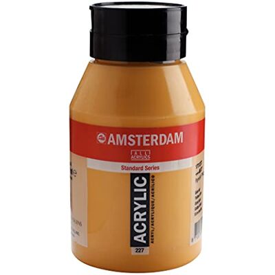 Amsterdam Serie Estándar Acrílico Bote 1000 ml Ocre amarillo 227 () Amsterdam Serie Estándar Acrílico Bote 1000 ml Ocre amarillo 227 ()