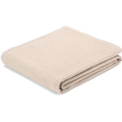 ECOMMERC3 Tejido Gofrado Waffle 100% Algodón 100x150 cm Color Beige Tela para Costura Decoración y DIY Fabricado en España ECOMMERC3 Tejido Gofrado Waffle 100% Algodón 100x150 cm Color Beige Tela para Costura Decoración y DIY Fabricado en España