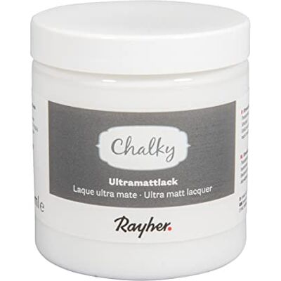 Rayher Barniz ultra mate Chalky, 230 ml, resistente a la intemperie, para pintura acrílica, Rayher Barniz ultra mate Chalky, 230 ml, resistente a la intemperie, para pintura acrílica,