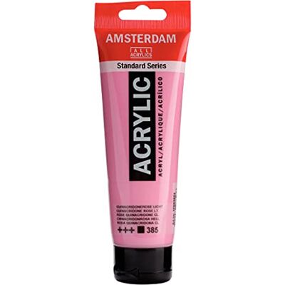 Amsterdam Standard Series Colores Acrílicos Tubo 120 ml Rosa Quinacridona Claro 385 (17093852) Amsterdam Standard Series Colores Acrílicos Tubo 120 ml Rosa Quinacridona Claro 385 (17093852)