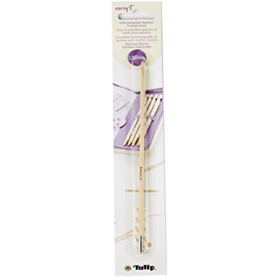 Tulip CarryT Aguja de Crochet Tunecina de Bambú 5.00mm 1 Unidad Tulip CarryT Aguja de Crochet Tunecina de Bambú 5.00mm 1 Unidad