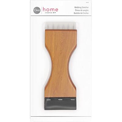 Dritz Webbing Stretcher Estirador de cincha, Madera, marrón, 1 Pack Dritz Webbing Stretcher Estirador de cincha, Madera, marrón, 1 Pack