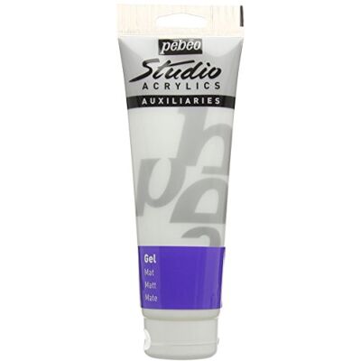 PEBEO Pébéo Studio Gel Mate para Pintura acrílica (250 ml) PEBEO Pébéo Studio Gel Mate para Pintura acrílica (250 ml)
