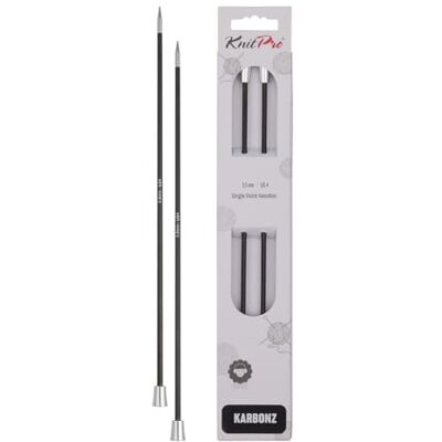 KnitPro Knit Pro K41256 Pegatinas, Latón, Plateado, Negro, 3,50 mm KnitPro Knit Pro K41256 Pegatinas, Latón, Plateado, Negro, 3,50 mm