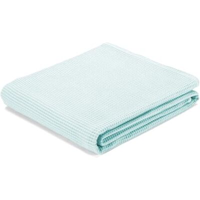 ECOMMERC3 Tejido Gofrado Waffle 100% Algodón 500x150 cm Color Verde Agua Tela para Costura Decoración y DIY Fabricado en España ECOMMERC3 Tejido Gofrado Waffle 100% Algodón 500x150 cm Color Verde Agua Tela para Costura Decoración y DIY Fabricado en España
