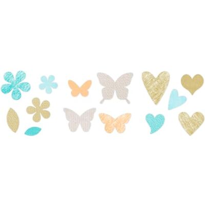MISS KUTY Set 3 Troqueles gruesos ZUG Flores, Mariposas, Corazones Para cortar papel, cartulina, goma EVA, cuero, fieltro, tela. Para proyectos de tarjetería, scrapbooking y manualidades MISS KUTY Set 3 Troqueles gruesos ZUG Flores, Mariposas, Corazones Para cortar papel, cartulina, goma EVA, cuero, fieltro, tela. Para proyectos de tarjetería, scrapbooking y manualidades