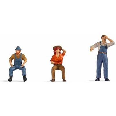 NOCH - Tractoristas, Color Vistoso, Spurweite: 0 () NOCH - Tractoristas, Color Vistoso, Spurweite: 0 ()