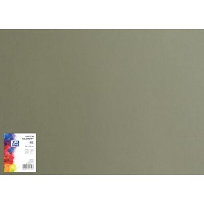Oxford Cartón de dibujo de 50 x 70 cm/cartón para manualidades, DIN B2, cartón B2, papel para manualidades, 225 g/m², cartón Bristol, 25 hojas, color gris oscuro, 25 unidades Oxford Cartón de dibujo de 50 x 70 cm/cartón para manualidades, DIN B2, cartón B2, papel para manualidades, 225 g/m², cartón Bristol, 25 hojas, color gris oscuro, 25 unidades