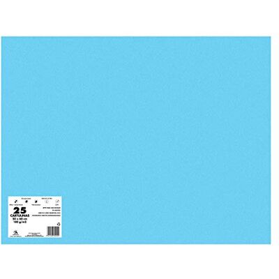 DOHE Pack de 25 cartulinas, 50 x 65 mm, color azul océano DOHE Pack de 25 cartulinas, 50 x 65 mm, color azul océano