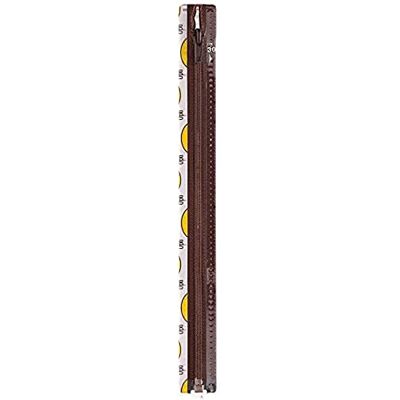 OPTI Cremallera, 100% poliéster, 00881 marrón, 75 cm OPTI Cremallera, 100% poliéster, 00881 marrón, 75 cm