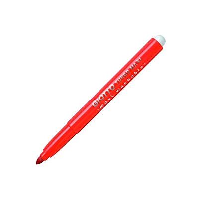 Giotto Turbomaxi 456 Rotuladores, caja de 12 unidades, color rojo Giotto Turbomaxi 456 Rotuladores, caja de 12 unidades, color rojo