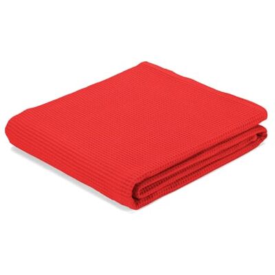 ECOMMERC3 Tejido Gofrado Waffle 100% Algodón 300x150 cm Color Rojo Tela para Costura Decoración y DIY Fabricado en España ECOMMERC3 Tejido Gofrado Waffle 100% Algodón 300x150 cm Color Rojo Tela para Costura Decoración y DIY Fabricado en España