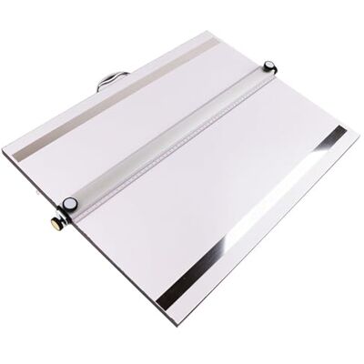 GSUNLEO Tablero de Dibujo Profesional A2: Mesa de Dibujo ergonómica con Mecanismo de inclinación y Freno Ajustable, 26,3 x 17,7 Pulgadas, GSUNLEO Tablero de Dibujo Profesional A2: Mesa de Dibujo ergonómica con Mecanismo de inclinación y Freno Ajustable, 26,3 x 17,7 Pulgadas,