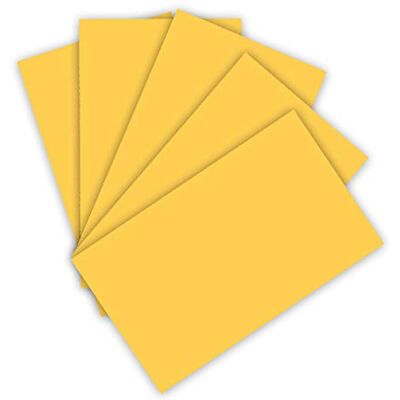 Folia – Papel de Tono, 130 g/m², Papel de Dibujo Dorado Brillante, DIN A3, 50 Hojas, como Base para numerosos Trabajos de Manualidades Folia – Papel de Tono, 130 g/m², Papel de Dibujo Dorado Brillante, DIN A3, 50 Hojas, como Base para numerosos Trabajos de Manualidades