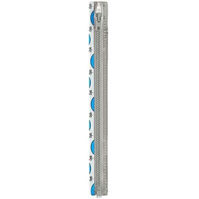 OPTI Cremallera, 100% poliéster, 00004 gris, 75 cm OPTI Cremallera, 100% poliéster, 00004 gris, 75 cm