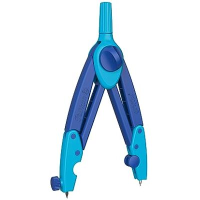 Pelikan Circuito Griffix ideal para la escuela, forma ergonómica, incluye minas de repuesto y sacapuntas, color azul Pelikan Circuito Griffix ideal para la escuela, forma ergonómica, incluye minas de repuesto y sacapuntas, color azul
