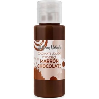 GRAN VELADA Colorante Líquido para Velas Marron Chocolate 250 ml Versátil en Diseños Ideal para Velas Artesanales Pigmento de Calidad GRAN VELADA Colorante Líquido para Velas Marron Chocolate 250 ml Versátil en Diseños Ideal para Velas Artesanales Pigmento de Calidad