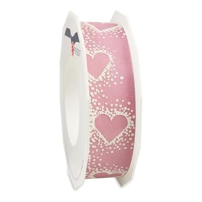 PRÄSENT Cinta de regalo ROM con borde de alambre, 20 metros, cinta decorativa, 25 mm de ancho, cinta ligeramente flexible para decorar y manualidades, para ocasiones especiales PRÄSENT Cinta de regalo ROM con borde de alambre, 20 metros, cinta decorativa, 25 mm de ancho, cinta ligeramente flexible para decorar y manualidades, para ocasiones especiales