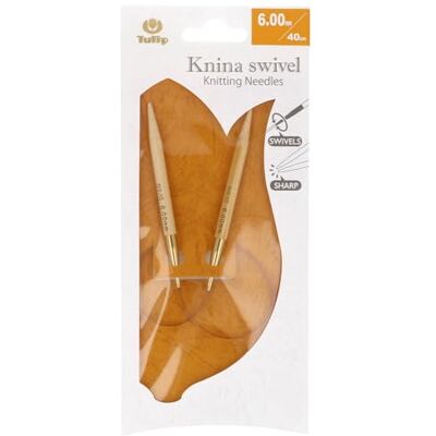 Tulip Knina Swivel Agujas de Tejer Circulares 40 cm 6.00 mm 1 Unidad Tulip Knina Swivel Agujas de Tejer Circulares 40 cm 6.00 mm 1 Unidad