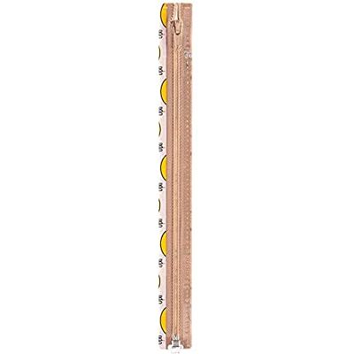 OPTI Cremallera, 100% poliéster, 00886 marrón, 55 cm OPTI Cremallera, 100% poliéster, 00886 marrón, 55 cm