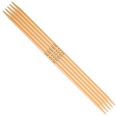 Addi Double-pointed needle bamboo 15cm 2.50mm 1pc Addi Double-pointed needle bamboo 15cm 2.50mm 1pc